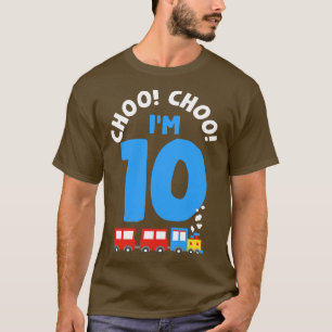 10e verjaardag Choo Choo trein T-shirt