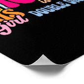 10e verjaardag Dit meisje is nu 10 cijfers Poster (Hoek)