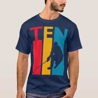 10e verjaardag Gift Ten  Hockey Birthday T-shirt