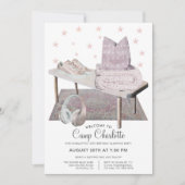 10e verjaardag glamping party onder de sterren kaart (Voorkant)