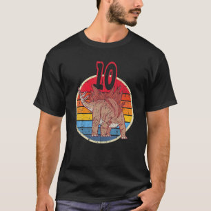 10e verjaardag ik Stegosaurus Stenops I Family Mat T-shirt