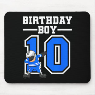 10e Verjaardag Jongen IJshockey Kinder 10 Jaar Oud Muismat