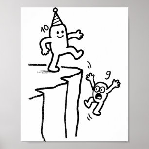10e verjaardag jongens meisjes 10 jaar tien 10jr o poster