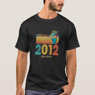 10e verjaardag juni 2012 Legende sinds 2012 10 jaa T-shirt