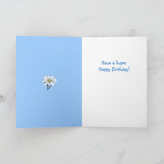 10e verjaardag Kaart (Binnen)