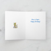10e verjaardag Kaart (Binnen)