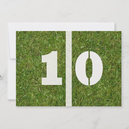 10e verjaardag! kaart (Voorkant)