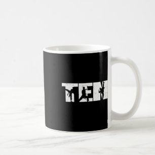 10e verjaardag Karate Fighter 10 jaar oude meisjes Koffiemok