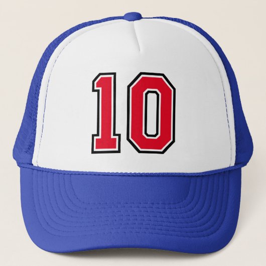 10e verjaardag Klassieke trucker Hat Pet (Voorkant)