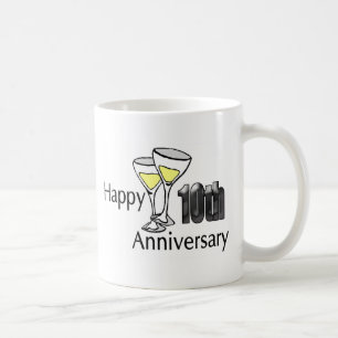 10e verjaardag koffiemok