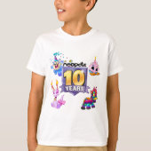 10e verjaardag Logo T-shirt (Voorkant)