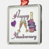 10e. Verjaardag Metalen Ornament (Links)