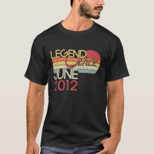 10e verjaardag Mijn 10 jaar oude legende Sinds 20  T-shirt