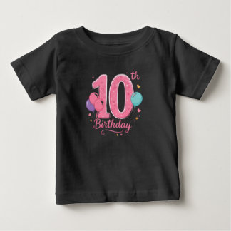 10e verjaardag Peuter T-shirt