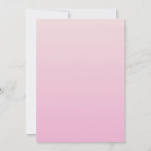 10e verjaardag Pink Diamonds Kaart (Achterkant)