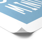 10e verjaardag poster (Hoek)