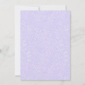 10e verjaardag, regenbooglitter Birthday Kaart (Achterkant)