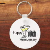 10e verjaardag sleutelhanger (Voorkant)