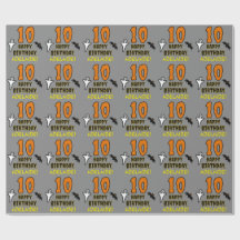 10e verjaardag: Spooky Halloween Thema, aangepaste