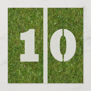 10e verjaardag uitnodiging