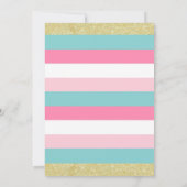 10e verjaardag uitnodiging Dubbele cijfers verjaar (Achterkant)