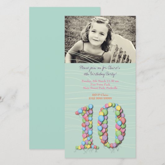 10e verjaardag van de luchtballonnen (Voorkant / Achterkant)