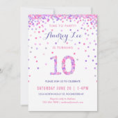 10e verjaardag van de tiende verjaardag van de Con Kaart (Voorkant)