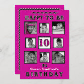 10e verjaardag van de uitnodiging - Foto's - Fuchs (Voorkant / Achterkant)