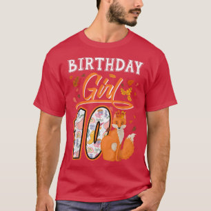 10e verjaardag van de vogelgriffier van de dierent t-shirt