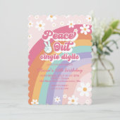 10e verjaardag van de Vrede uit enkele cijfers reg Kaart (Staand voorkant)