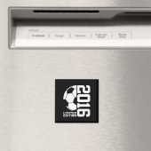 10e Verjaardag Voetbal Limited Edition 2016 _1 Magneet (Insitu (Vaatwasser))