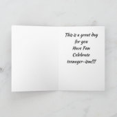 **10e VERJAARDAG** WENSEN VAN GOEDE EIEREN! Kaart (Binnen)