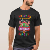 10e Verjaardagscircus Grootste Verjaardag Kinder C T-shirt (Voorkant)