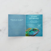 10e verjaardagsfeestje Kleurrijke Iguana Viering (Binnen)