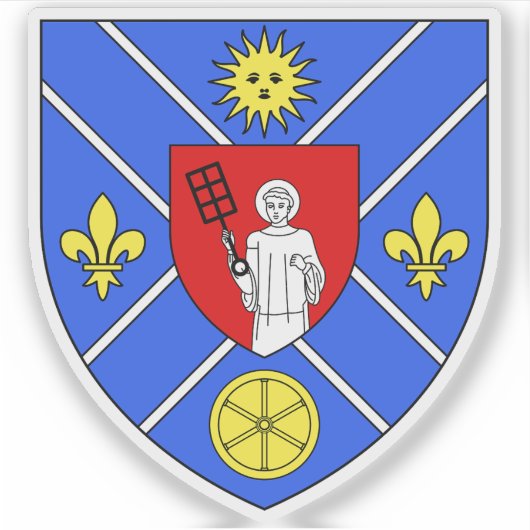 10e (X) arrondissement van Parijs - Entrepôt Sticker (Voorkant)