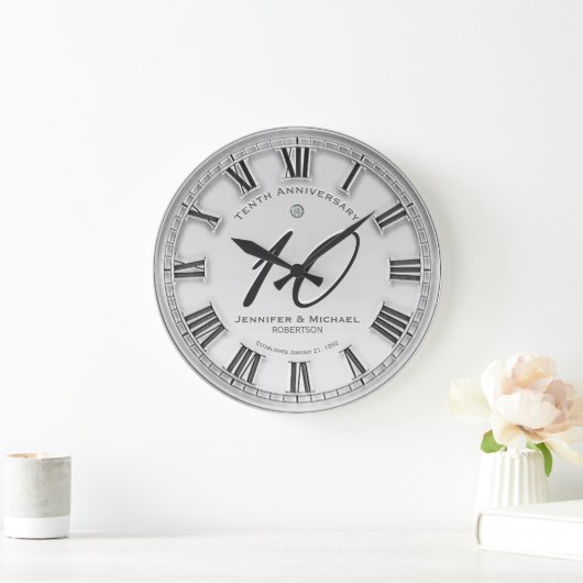 10e Zilveren Jubileum Grote klok (Huis)