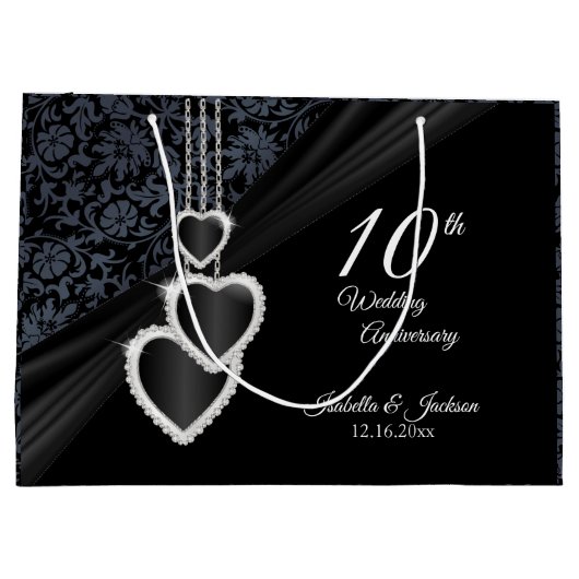 10e zwart-wit Jubileum - Groot Cadeauzakje (Achterkant)