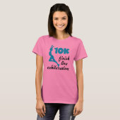 10K Aqua Finish Line T-shirt (Voorkant volledig)