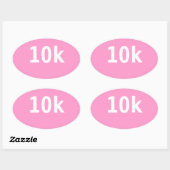 10k Race of Walk Ovale Sticker (Vel)