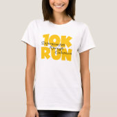10K Run Yellow T-shirt (Voorkant)