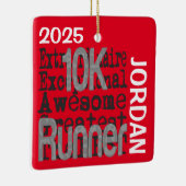 10K Runner Buitengewone Custom Keramisch Ornament (Rechts)