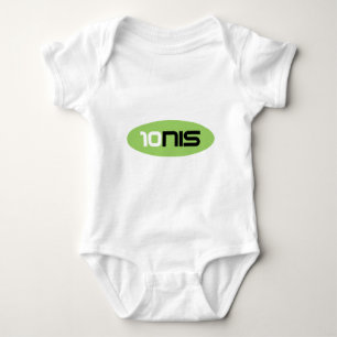 10NIS T-shirt of het baby-body van Tennis merk