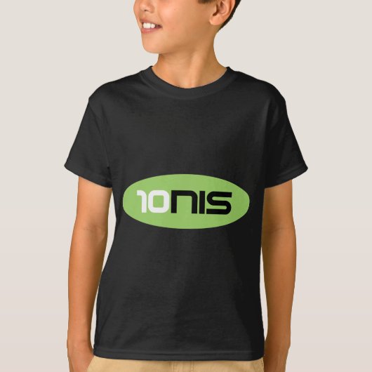 10NIS Tennis Brand T-shirt (Voorkant)
