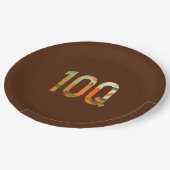 10Q = Thank You a Hundredfold Papieren Bordje (Gekanteld)