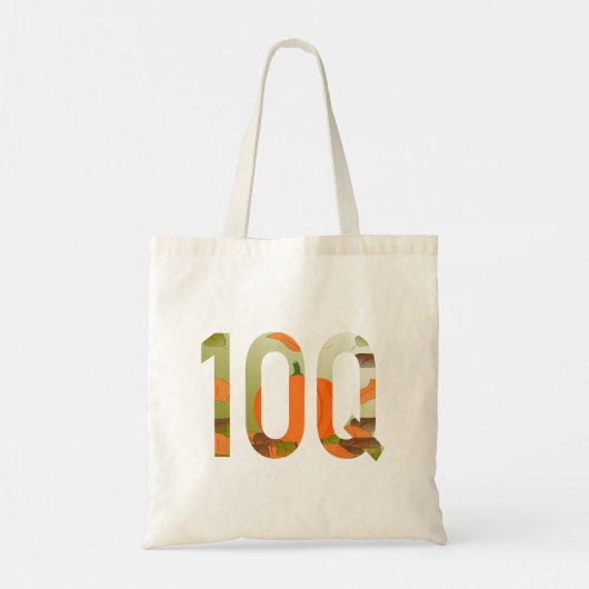 10Q = Thank You a Hundredfold Tote Bag (Achterkant)