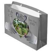 10th,11th,20th,25, Foto Jubileum    CladdaughLa Groot Cadeauzakje (Achterkant Gekanteld)