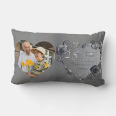 10th,11th,20th,25th,70th Wedding Jubileum Lumb Kussen (Achterkant)