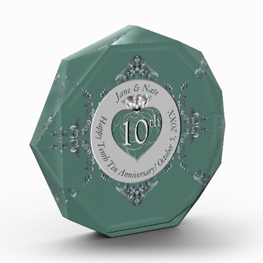 10th,11th,20th,25th Bruiloft Jubileum Fotoblokken (Links)