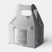 10th,20th,25th,70th Bruiloft Jubileum Rozen Bedankdoosjes (Achterkant)