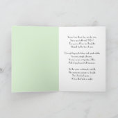 10th Anniversary Lily of the Valley Kaart (Binnen)